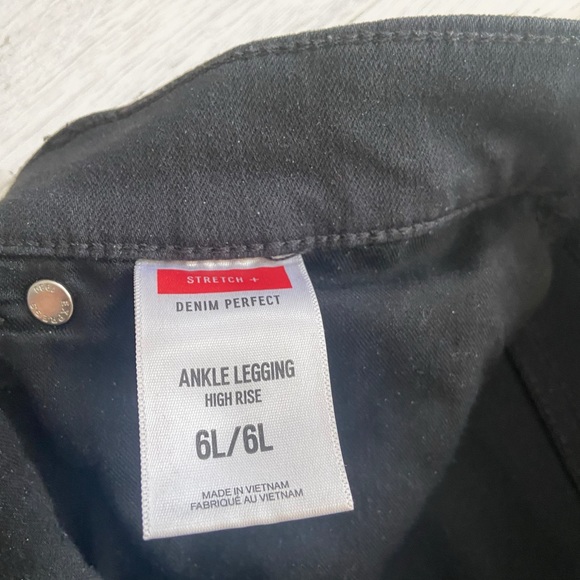 Express | Black high waisted skinny jeans - Picture 5 of 9